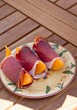Melon au jambon. Melon au jambon.