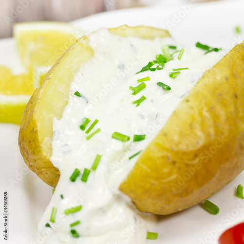 Foto: Kartoffel mit Kräuterquark Kartoffel mit Kräuterquark