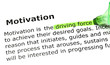 'Driving force', under 'Motivation'
