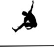 Vektor: slackline, slacken, klettersport slackline, slacken, klettersport