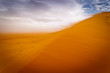 Wind storm in the Sahara Desert
