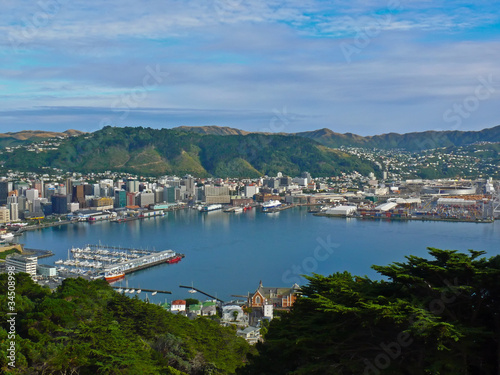 Foto: Wellington Harbor, New Zealand Wellington Harbor, New Zealand