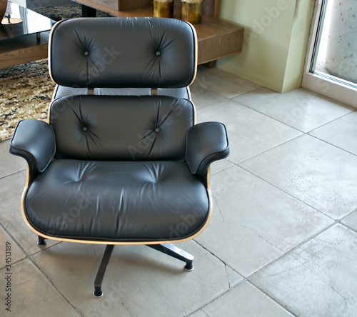 Photo: Stylish masculine arm chair Stylish masculine arm chair