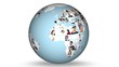 3D Animation on People using technical devices