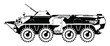 armored troop-carrier.