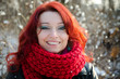 Foto: Happy redhead girl Happy redhead girl