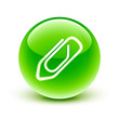 icône trombone/ paper clip icon icône trombone/ paper clip icon