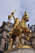 Jeanne d'Arc statue dorée parisienne