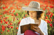Woman in field