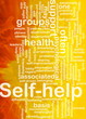 Self-help background concept