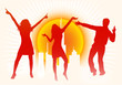 City Scene - People Dancing City Scene - People Dancing