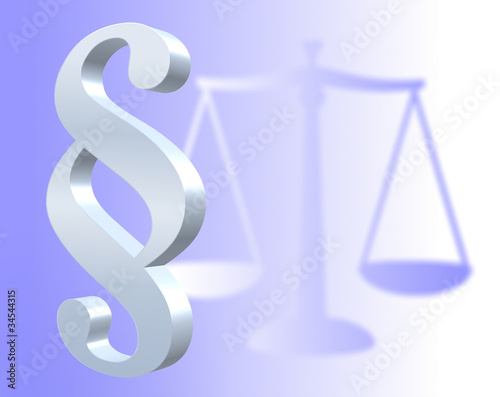 Illustration: Paragraph - Waage Paragraph - Waage