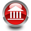 Museum-Bank glossy icon