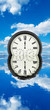 clock reflection