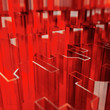 red glass acute angled abstraction as a background red glass acute angled abstraction as a background