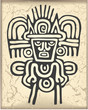 Ornament in style of the Maya