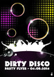 Vektor: Dots Party Flyer Dots Party Flyer