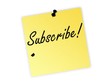 subscribe post it