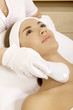 Laser hair removal in professional studio.