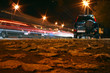 Photo: Night road - 1 Night road - 1