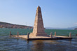 The Obelisk of Argostoli city at Kefalonia island in Greece