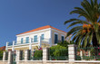 Neoclassic house from Lixouri city at Kefalonia island