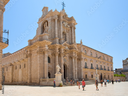 Photo: Cathedral in Syracuse, Italy Cathedral in Syracuse, Italy