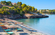 'Tourkopodaro' beach at Argostoli of Kefalonia island in Greece