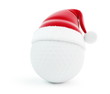 santa hat golf ball santa hat golf ball