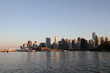 Vancouver evening cityscape