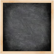 Chalkboard blackboard - black and square