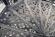 Foto: Detail Wendeltreppe Stufen Detail Wendeltreppe Stufen