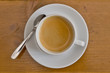 Coffee cup on table Coffee cup on table