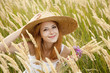 Redhead girl at outdoor. Redhead girl at outdoor.