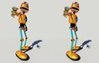 Robot cross eyed stereo