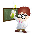 Vektor: wissenschaftler forscher lehrer cartoon wissenschaftler forscher lehrer cartoon