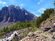 River heads Aktru, mountain Altai