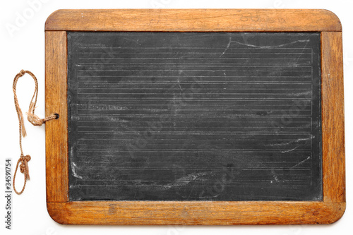 Foto: Alte Schiefertafel aus der Schule Alte Schiefertafel aus der Schule