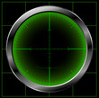 Radar screen or sniper sight