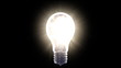 Video: Glowing light bulb with loopable shine: 75-165 frames Glowing light bulb with loopable shine: 75-165 frames