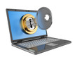 locked computer
