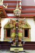 red giant a temple guard in temple Thailand red giant a temple guard in temple Thailand