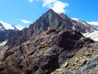 Glaciers Aktru, mountain Altai