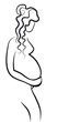 Pregnant woman.