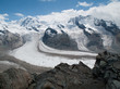 Glaciers depuis le Gornergrat