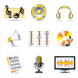 Vector: Vector - Shiny 3d music symbols. Vector - Shiny 3d music symbols.