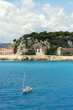 Voilier au large de Nice