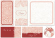 Stylish floral cards Stylish floral cards