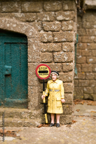 Photo: Lollipop lady Lollipop lady