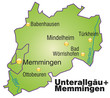 Landkreise Unterallgäu + Memmingen Variante4
